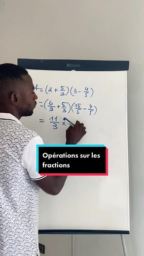 Opérations sur les fractions en Mathématiques de 3ème