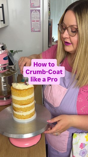 How to Crumb Coat your Cakes like a Pro! 🍰 Always soften your buttercream for the cleanest and easiest results! Plus, stacking your cakes within the liner & crumb cutter gives you the most stable cake to work with! 🙌🏻 Allie used our Silky American Buttercream recipe on our website 🤗 Order Frost Form on www.frostform.com 🌎 We ship worldwide! #frostform | Frost Form