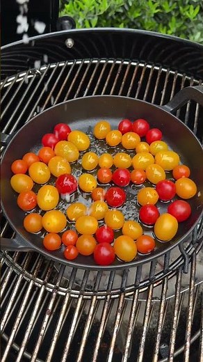 Roasted Peppers with Burrata, by What's Gaby Cooking