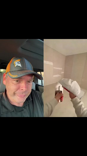 Skilled Drywall Artist Showcase with R810 Plastering Machine