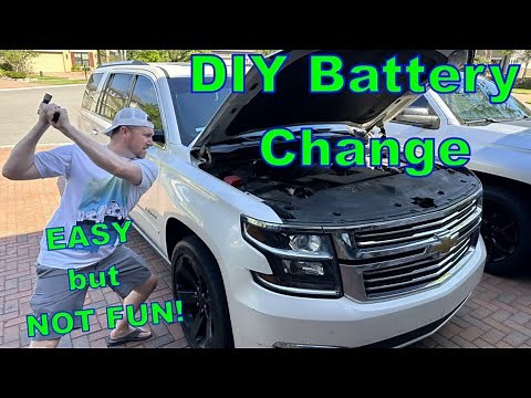 **DIY** Battery Replacement for 2015 - 2020 Tahoe, Yukon, Escalade, Silverado, and Sierra #GMC ‪@gmc‬