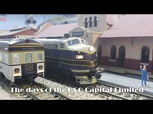 HO Scale Walthers B&O "Capitol Limited"