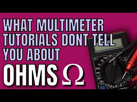 The Ohms / Voltage Relationship on a Multimeter