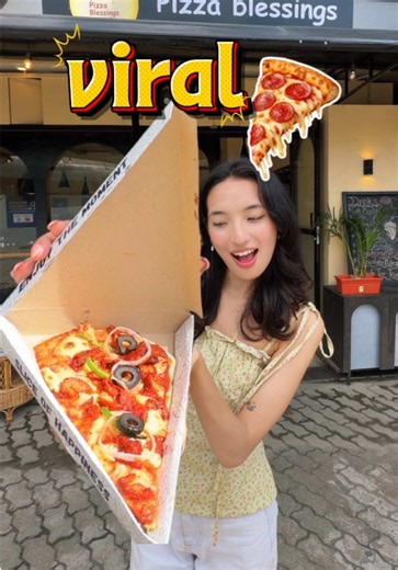 The viral 1 slice pizza now in Jawalakhel 🍕 @Aryata's pizza blessings ⭐️ Make sure to their Choila And Chinese Double Happiness pizza 🙌 📍Jawalakhel, side of Sumeru Hospital (Location available on Google map) #aryataspizzablessings #pizzablessingsjawalakhel #pizzajawalakhel #jawalakhel #nepalfood
