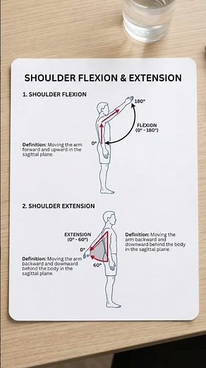 Shoulder flexion and extension movement #anatomy #anatomylectures #movement