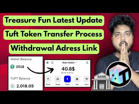treasure nft recently update 🔥 tuft token transfer to trust wallet process 😱treasure fun new update￼