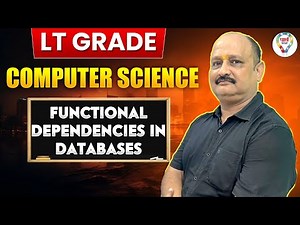 UP LT Grade Computer Science Teacher Classes 2025 | Functional Dependencies in Database By Arun sir