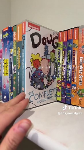 Nostalgic DVD Showcase of Nickelodeon Classics