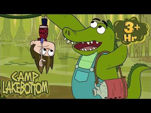 Gator vs Campers! Escape from Danger | Full Episodes | Camp Lakebottom | Scholastic After School