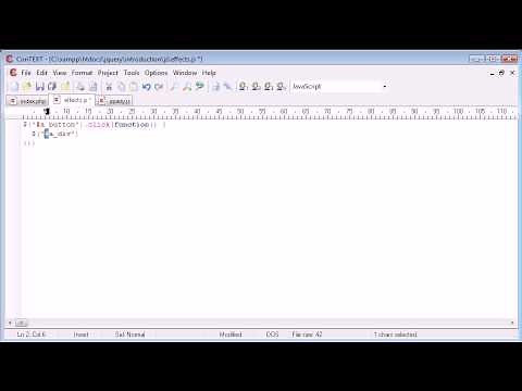 jQuery Tutorial - 66 - Hide