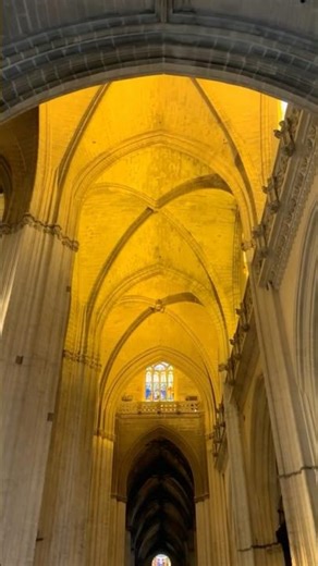 Inside Sevilla Cathedral 🇪🇸✨ Spain’s Gothic Masterpiece