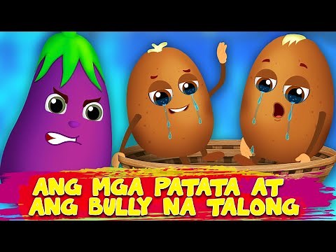 Ang mga Patatas at ang Bully na Talong | Mga Kwentong Pambata | Filipino Moral Story | Tagalog Film