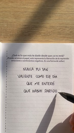Pregunta del libro “Dejar ir para Sanar” ❤️‍🩹🕊 #saludmental #booktok #libroamazon #psicologia #librodepreguntas | Escribe para Soltar