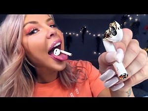 ASMR DIY EDIBLE AIRPODS (PRANK PATROL) EASY DIY AIRPODS PRANK