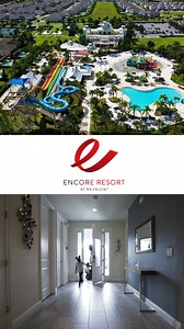 Only at Encore Resort can you experience a getaway with a private waterpark, luxury amenities, and the comfort of resort homes. Your dream vacation begins here! 🌟🏡 | Encore Resort