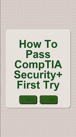 How I Passed the CompTIA Security+ SY0-701 First Try (My Exact Study Plan) #comptia