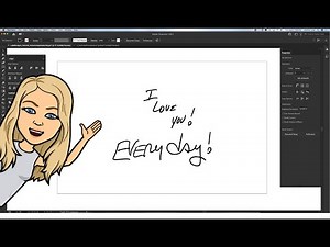 Adobe Illustrator — Vectorizing Handwriting for Laser-Cutting or Laser-Engraving