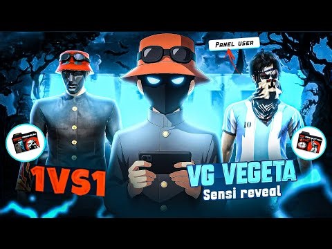 VG VEGETA vs BDK JUPITER 💀🤯 | VEGETA USING PANEL 😨✅ | PAID SENSI FILE 🗃️ REVEAL 🎯✅ 1V1 BEST BATTLE 🔥