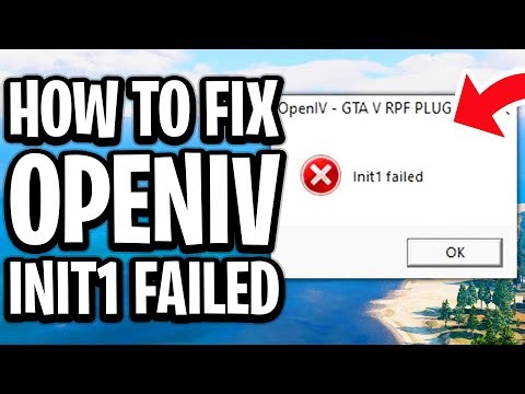 How To Fix GTA 5 Enhanced OpenIV Init1 Failed (GTA 5 RPF Error) - Full Guide