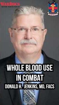 The Blood Technique Transforming Soldier Survival Rates #military #medicine