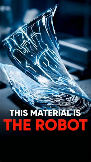 Science First on Instagram: "Forget everything you know about stiff metal robots. Researchers just created a real-life Transformer with ZERO mechanical parts. Imagine a robotic sheet that can shape-shift in less than a second. Using a high-tech polymer and 308 metallic resistors, this breakthrough uses heat and AI to reprogram its physical shape on the fly. It can fold into a heavy-duty gripper or morph into a biological crawler. It’s the world’s first field-programmable material where the body 