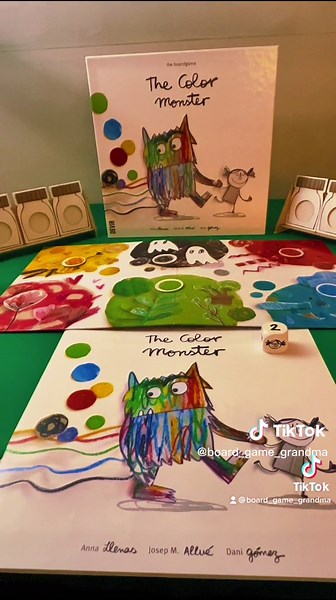 The Color Monster: Emotions Board Game for Families