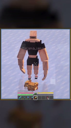 Bro wants his Bidoof 🐻 #minecraft #cobblemon #pokemonminecraft