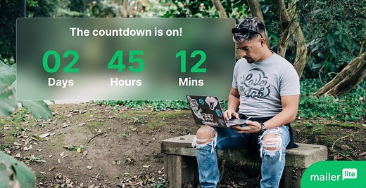 How to Use Email Countdown Timers   11 Examples - MailerLite