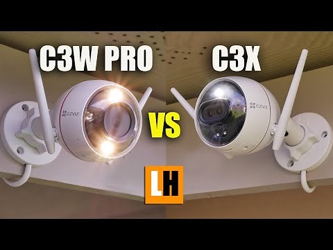 Best EZVIZ Outdoor WIFI Camera - C3W PRO vs C3X
