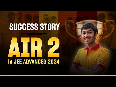 Success Journey With FIITJEE - Aditya AIR 2 in JEE Advance 2024