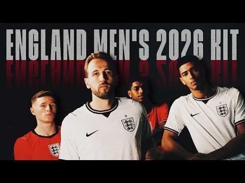 This Hits Different 🔥🏴󠁧󠁢󠁥󠁮󠁧󠁿 The New England Men's Kit is ready for the 2026 FIFA World Cup