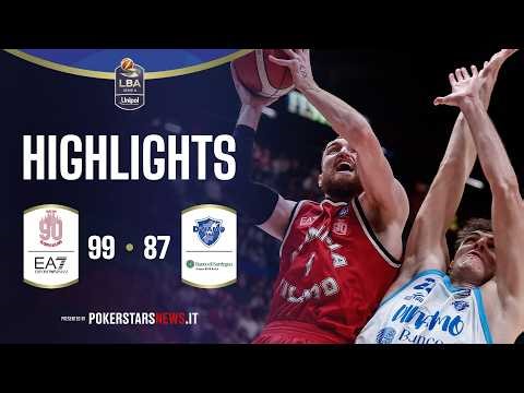 EA7 Emporio Armani Milano - Banco di Sardegna Sassari | PokerstarsNews Highlights Serie A Unipol ...