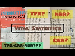 Introduction to statistical theory part 2 by prof sher muhammad chaudhry chapter Vital Statistics.