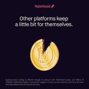 Keep the change. Trade crypto commission-free with Robinhood. | Robinhood