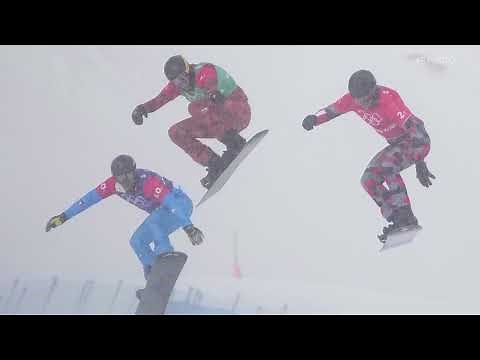 Jacobellis, Baumgartner win historic snowboardcross gold