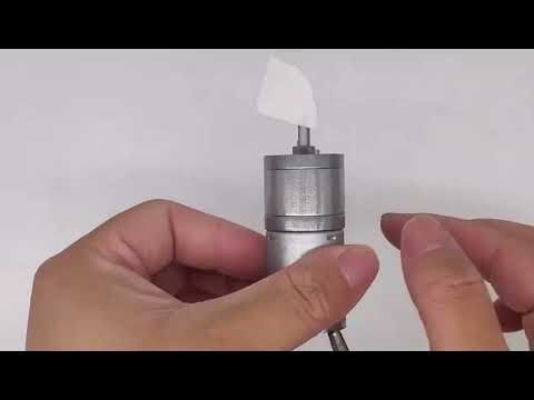 JGA25-370 Geared motor DC motor 6V 12V 24V electric gear motor high