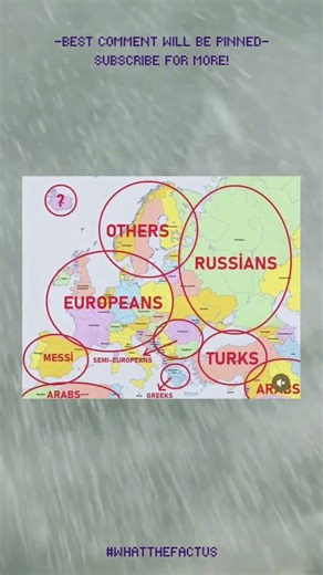 Are you a "European" or just a "Semi-European" according to the internet? 🤨🗺️ #shorts
