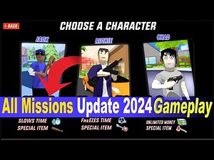 Dude Wars All Missions Update 2024 Gameplay and Full Story Unlock Chad | Dude Theft Wars