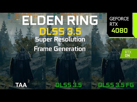 ELDEN RING with DLSS 3.5 Frame Generation Mod - Graphics/Performance Comparison | RTX 4080