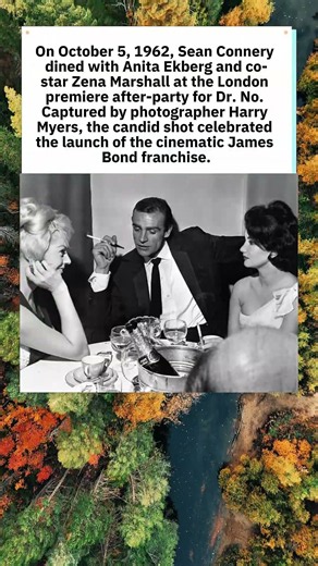 Sean Connery at the Dr. No Premiere (1962) 🍸 #SeanConnery #Shorts #JamesBond