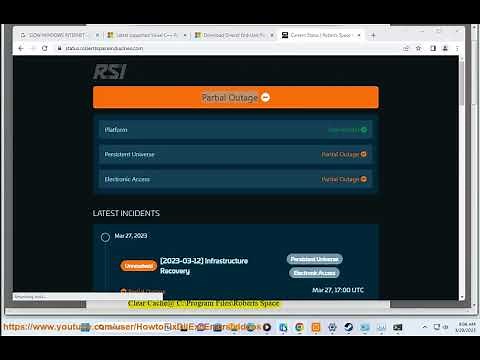 Fix Star Citizen Error Code 19005