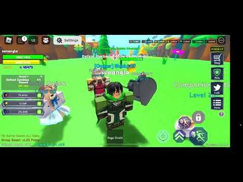 Shield Hero Simulator - Raphtalia as companion fighter helps you defeat the quest monsters