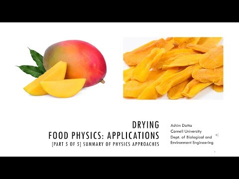 Food Physics: Applications: Air Drying (Part 5 of 5)