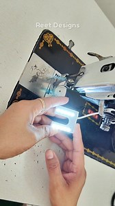 1.4M views · 12K reactions | Sewing machine LED light - very useful product for tailors #sewinghacks #stitching #crafts #sewingtips #sewing #design #fbreels #fbreelsviral #meeshofinds | Reet Designs | Facebook
