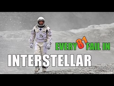 Every Fail In Interstellar | Everything Wrong With Interstellar, Mistakes, and Goofs