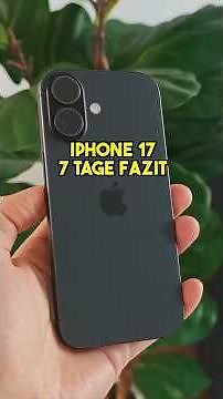 iPhone 17 - 7 Days Later