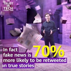 1.9K views · 60 reactions | Fake news travels 6X faster than the truth. Watch the futuristic #TrustInTech Summit 2020 livestream replay to find out more: https://lnkd.in/dUaDfke | Huawei | Facebook