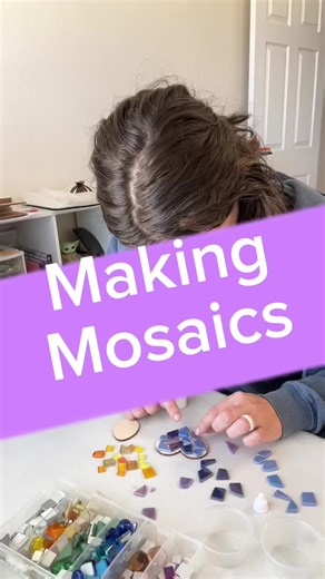 Mosaic magnet craft kits! Yay👍 or nay👎? #craftkit #smallbusiness #mosiac