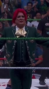 pimpi with the guitar shot! 🔥 #wwe #luchalibreaaa | Chad Gable