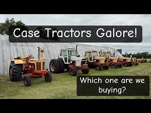 Farm Auction! Is there a market for Case Tractors?!
